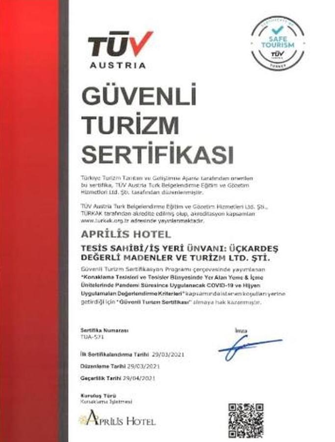 Aprilis Hotel - Special Category Istanbul Luaran gambar